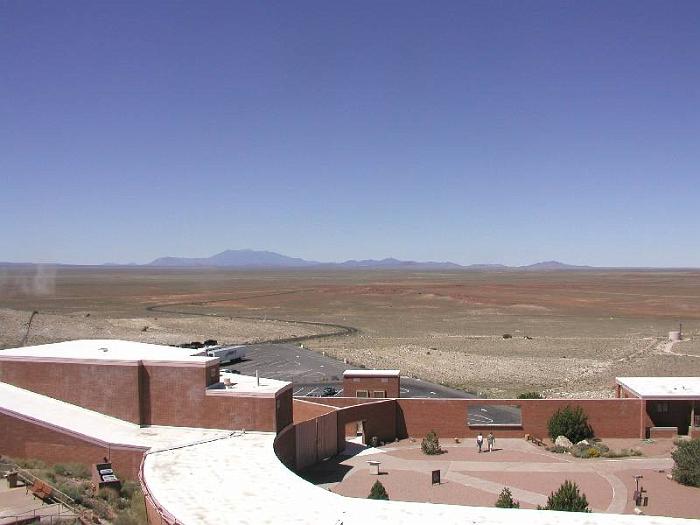 View from the Metior Site Museum